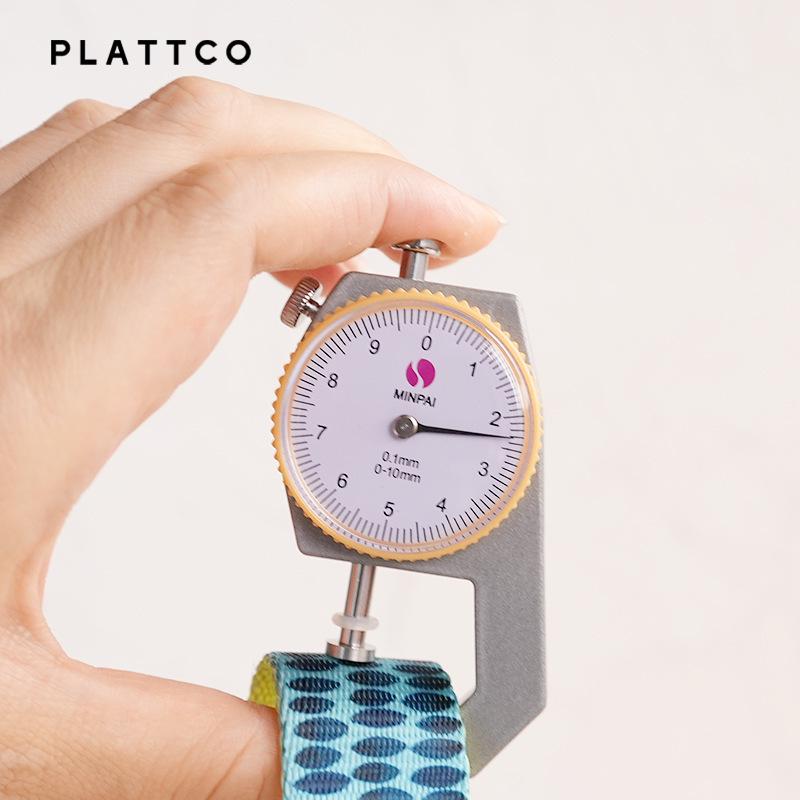 PLATTCO Blue Imitation Nylon Dog Collar - Simple Design Pet Neck Collar