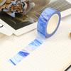 2023 NEW 1X 10M Decor Colorful Galaxy Cloud Silver Stars Washi Tape Set for Scrapbooking Planner Masking Tape papelería kawaii