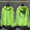 2025 Chrome Heart Hoodie: Casual Loose-Fit Zip-Up for Men & Women
