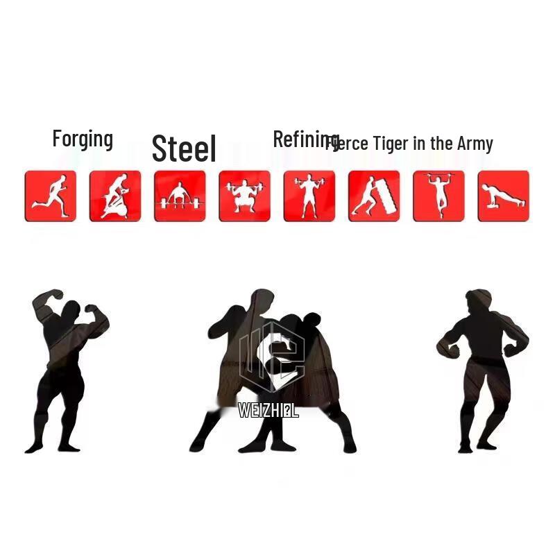 Motivational 3D Acrylic Gym Wall Decal