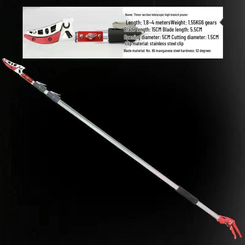 Telescopic High-Altitude Pruner & Fruit Picking Shears