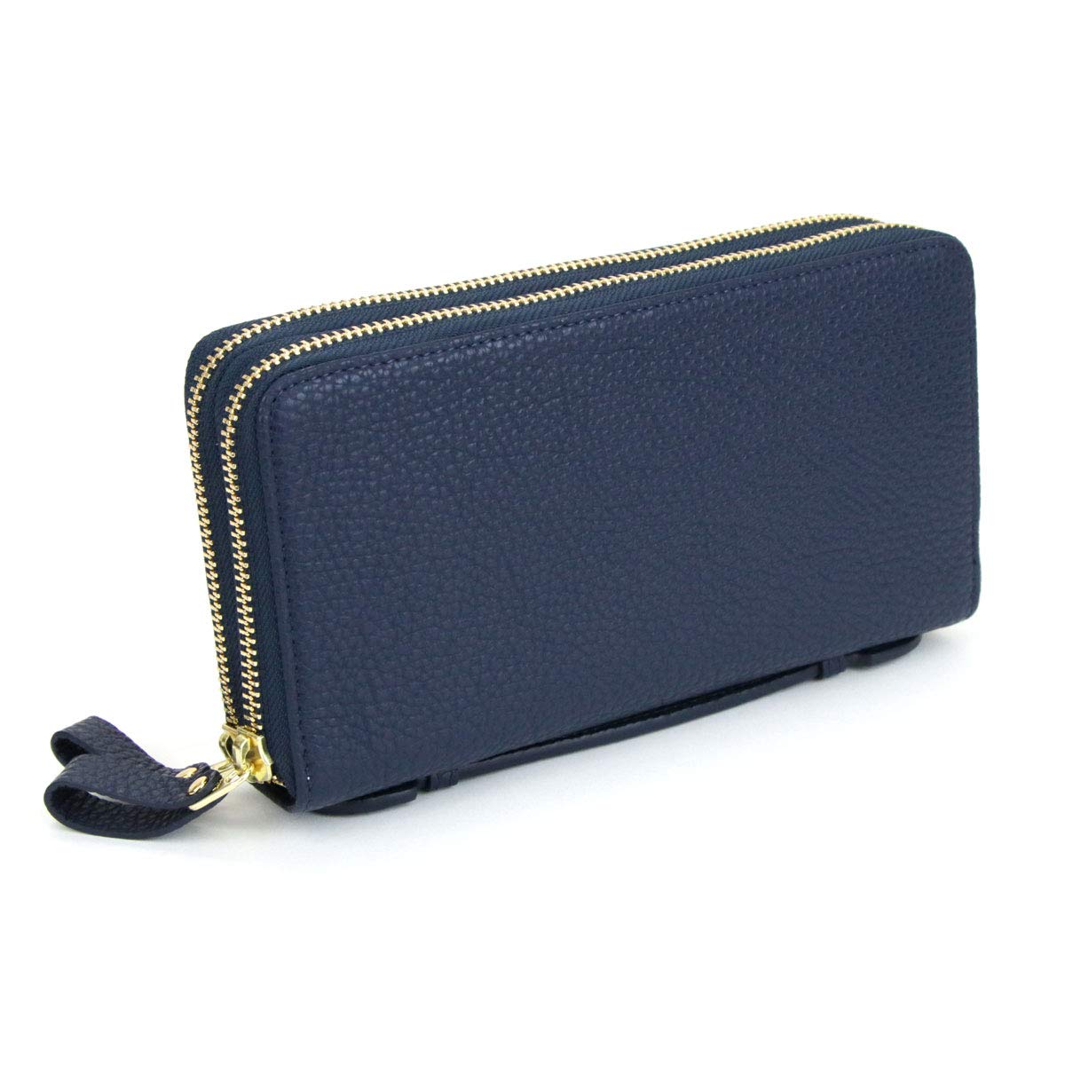 

[PROG] Long Wallet with Round Zipper, Accordion Wallet, Garcon, Holds 39 Cards, Shrink Leather, Genuine Italian Leather, MJ6145