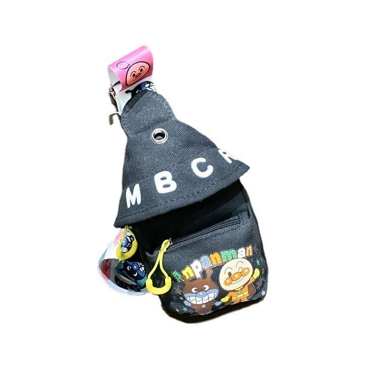 Adorable Canvas Shoulder Bag For Girls Cute Animal Design With Long Strap