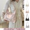 Stylish Bow Tote Bag Korean Women's Handbags Trendy Bows Armpit Bag  Ladies
