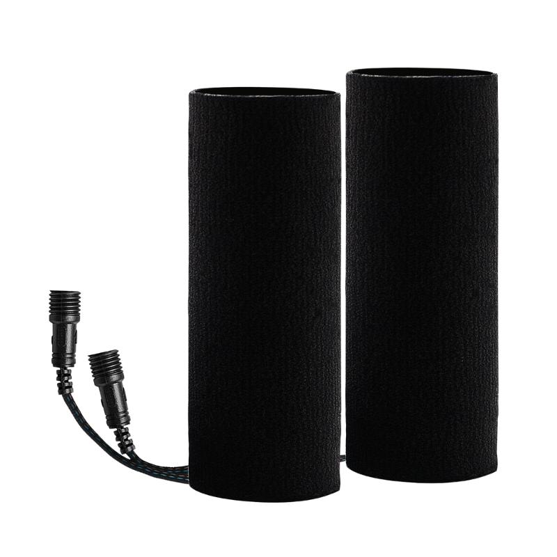 Motorcycles Heated Grip Pads Color-changing Heated Motorbike Handlebar Grip Cover Pad ATV Heated Grip Pad Winter Handle