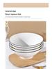 Nordic Ceramic 8" Noodle Bowl - Creative, Simple, Versatile for Rice, Soup, and Instant Noodles