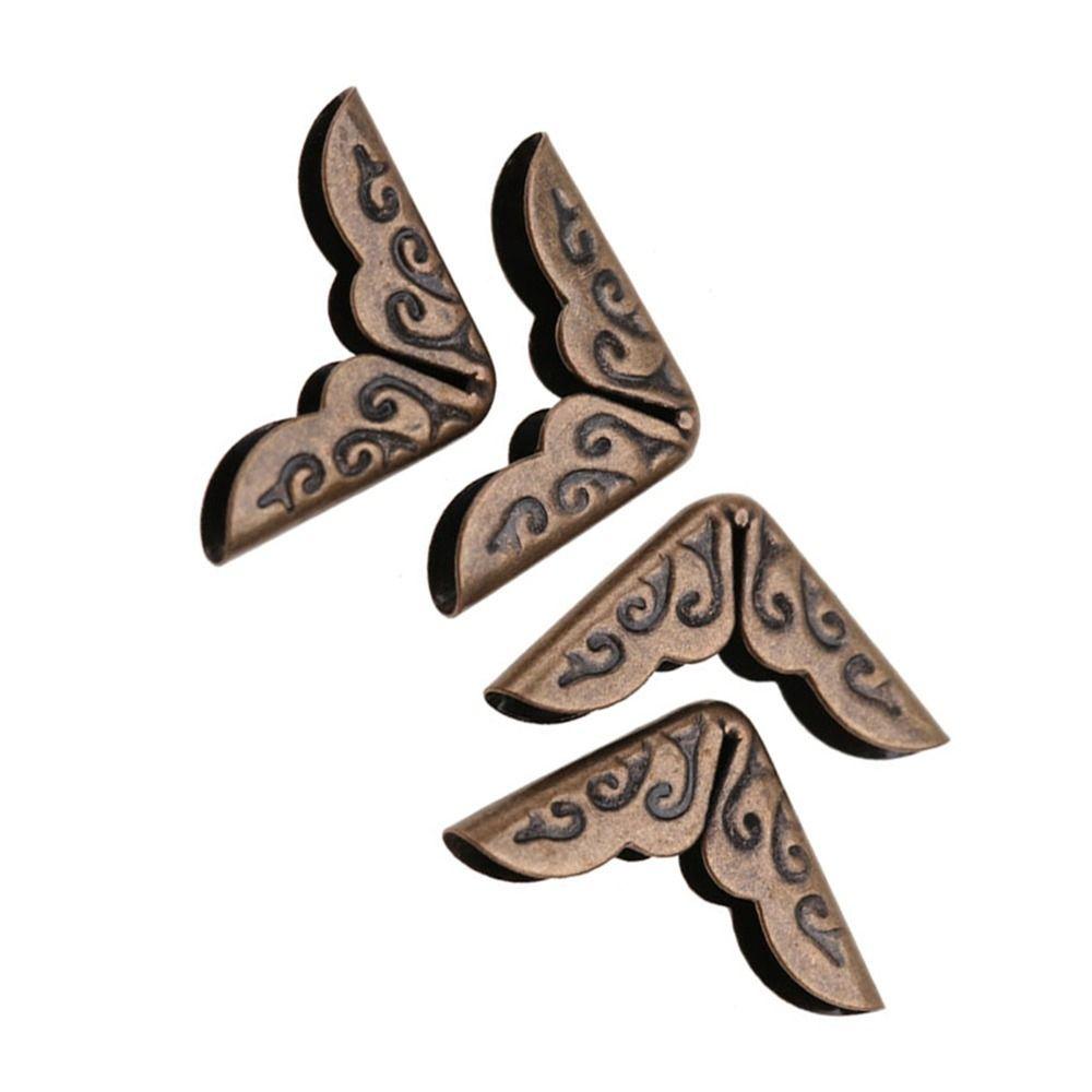 50PCS Gold / Bronze / Yellow Metal Book Corner Protectors