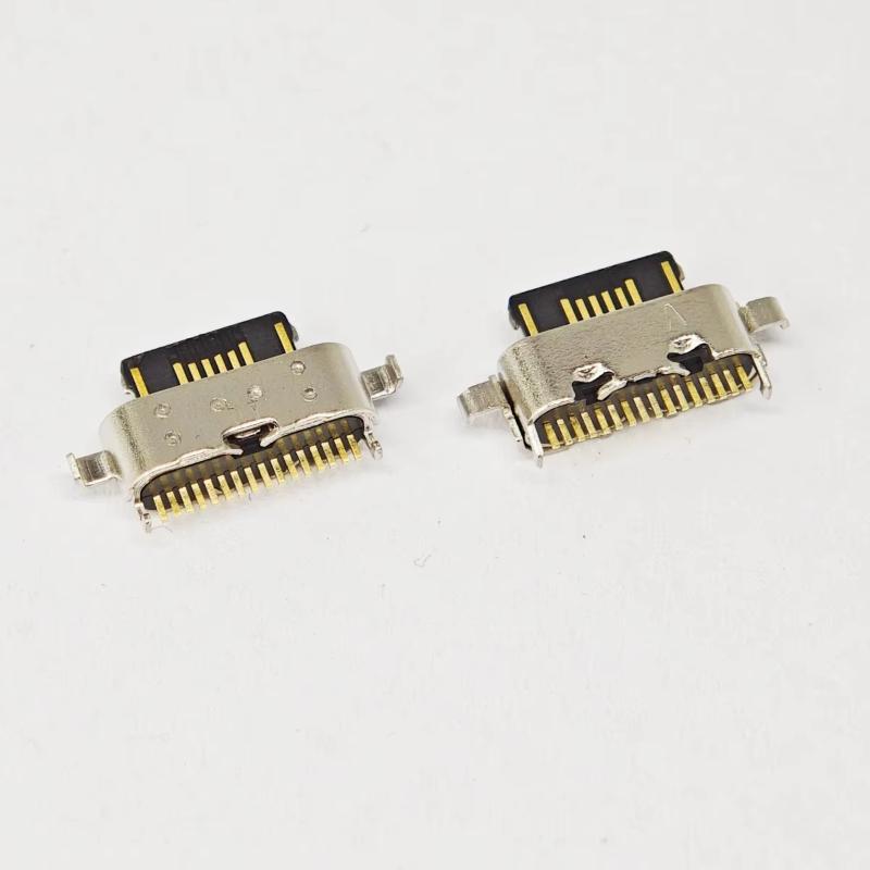 10Pcs Type C Micro Usb Charging Dock Port Connector For Moto G54 G55 G24 G04 G14 G05 E15 G15