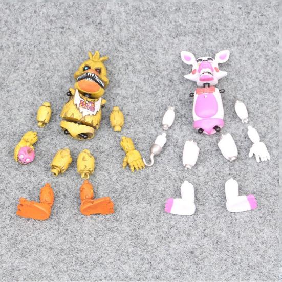 Five Nights Actionfiguren LED Abnehmbar Kinder Puppe Spielzeug Geschenk