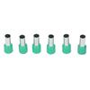 100Pcs Insulated Round Tube Terminal Crimp End Connector for AWG 6 Electrical Wire E16‑12