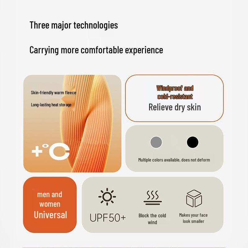 Autumn/Winter 3D Adjustable Breathable Mask: Windproof & Coldproof, Perfect for Cycling