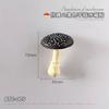 Mini Mushroom Refrigerator Magnet Fruit Refrigerator Decoration Pegboard Art Decoration 3D Ornament