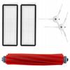 Bürsten-Filter-Set für Roborock Q Revo Pro / S / Maxv / Pro - Weiß