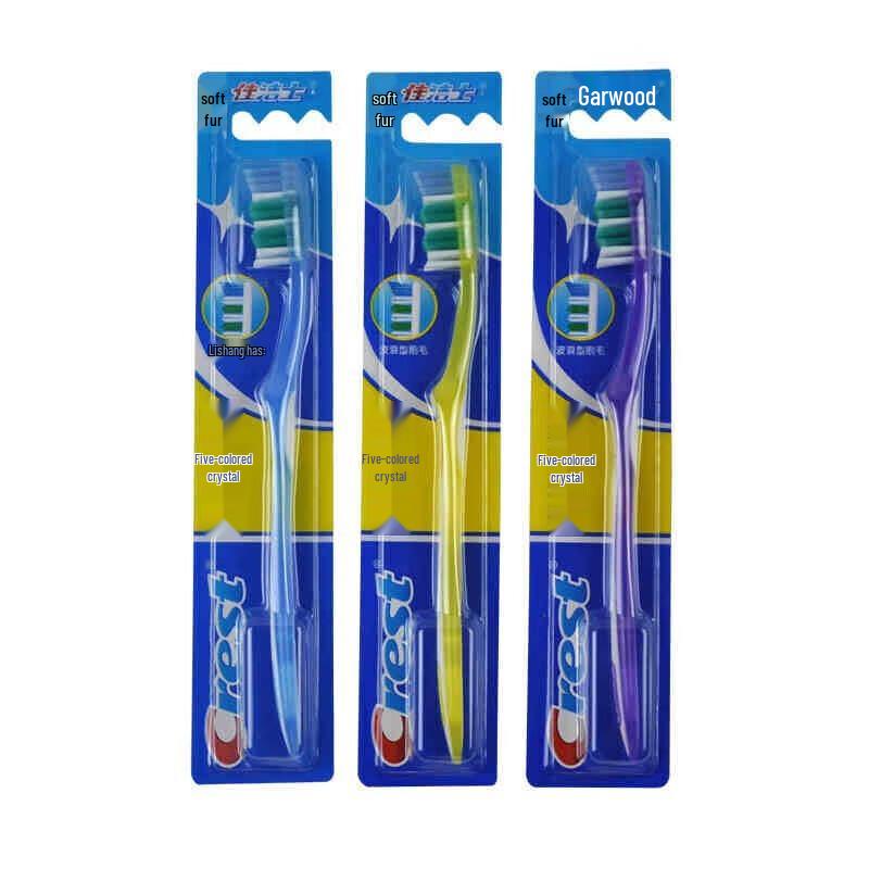 Crest Crystal Soft Bristle Toothbrushes (3-Pack)