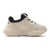 MLB Chunky Flex Diamond Monogram NY Comfortable Shock Absorbing Durable Low Top Casual Shoes Kids sneaker Ivory 7ASHCM43N-50IVS