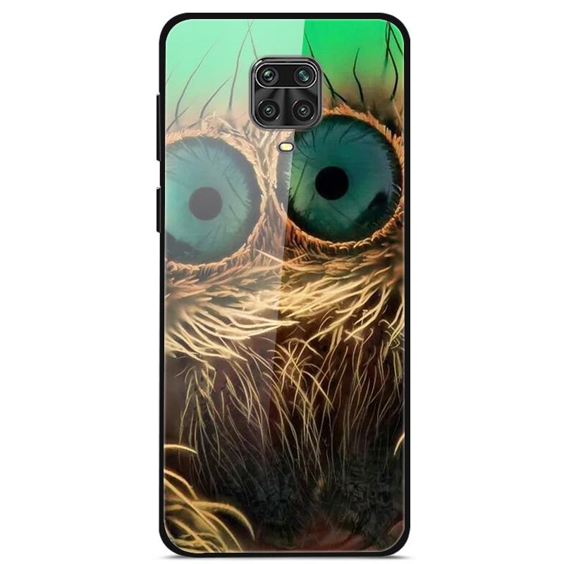 Tempered Glass Case For Xiaomi Redmi Note 9S Cover Soft Bumper Hard Glass Case For Xiaomi Redmi Note 9 S 9S Pro Max Phone Case