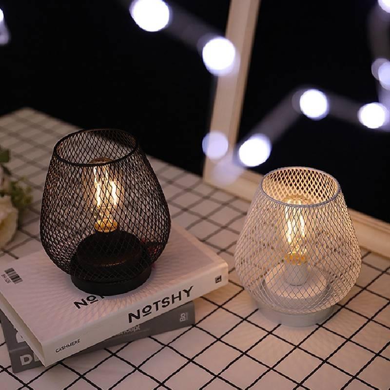 Lamp Led Desk Christmas Living Room Study Layout Simple Warm Bedroom Students