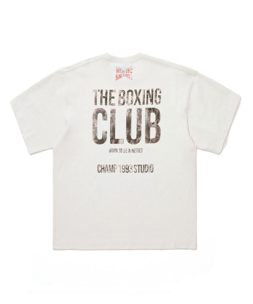 1993STUDIO Boxing Club Vintage Graphic T-Shirt_Cream
