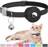Anti-Verlust-Katzenhalsband für Apple Airtag GPS-Tracker mit Mini-Glocke Katzenhalsbandhalter für Airtag Haustier Katzenzubehör