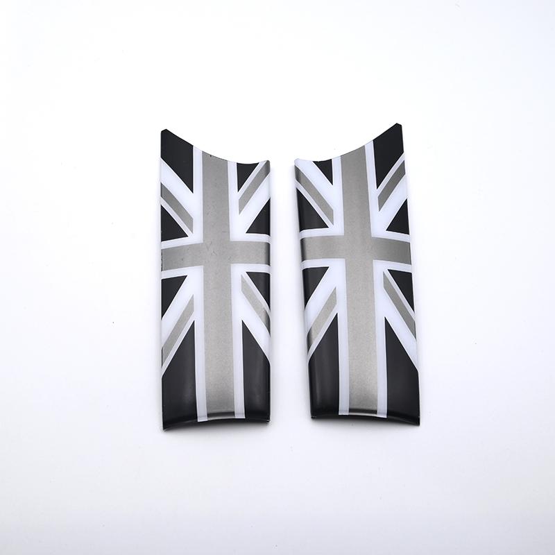 For MINI Cooper S JCW F56 F57 Trim Auto-Styling  Accessories The Black Flag Car Interior Door Handle Knob Cover Modified Parts