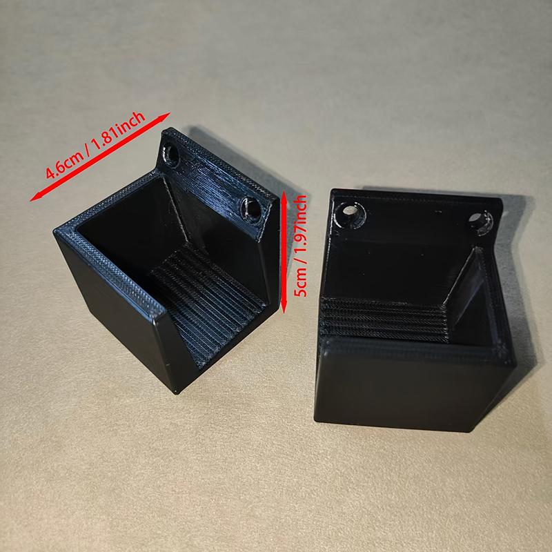2PCS Spirit Level Wall Mount Holders With Durable Construction And Easy Installation Perfect For Garage Workshop Tool Storage