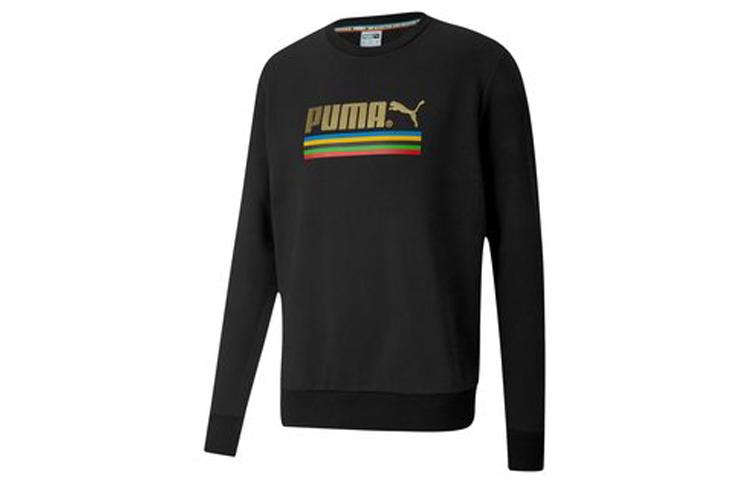 PUMA TFS Толстовки Мужские Черный Круглый вырез Умеренный Другое 599285-01 S