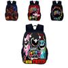 Nightmare Critters Cute And Playful Dual Shoulder Backpack For Students Ages 3 To 4
