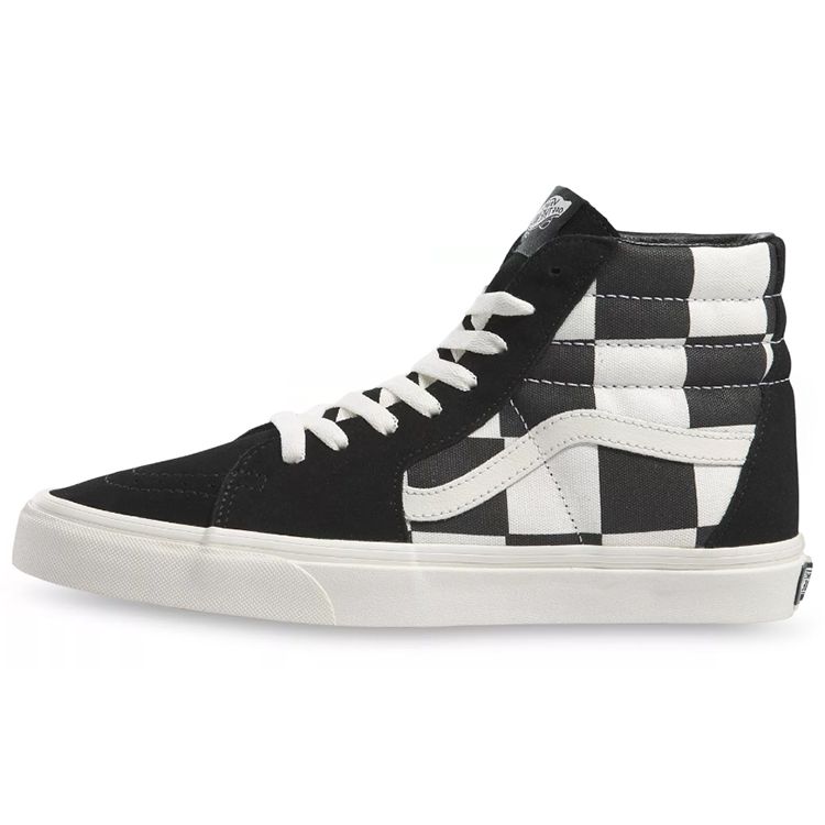 

Кроссовки унисекс в клетку Vans Sk8-Hi Oversize Black Marshmallow VN0A5HXV5WS