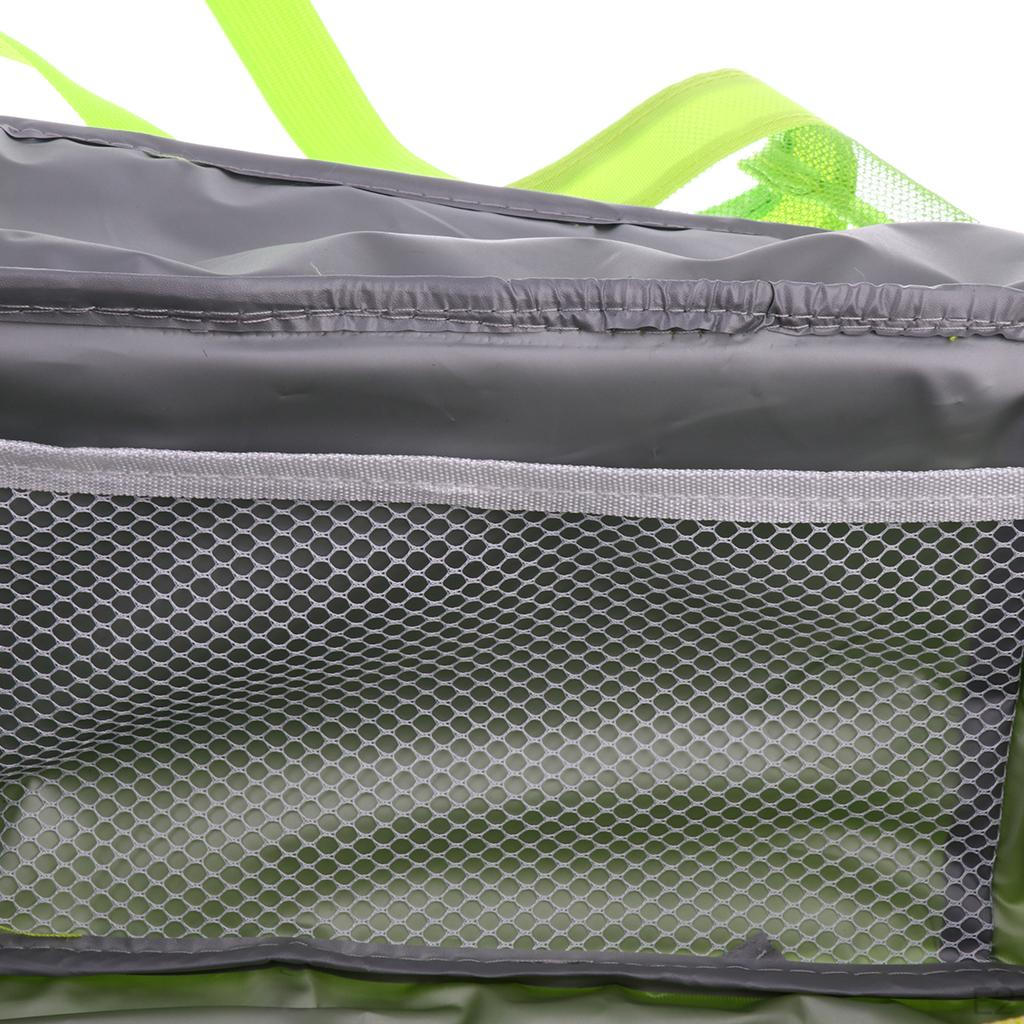 Leichte tragbare Picknicktasche für draußen, Netz-Strandtasche, isolierte Kühltasche