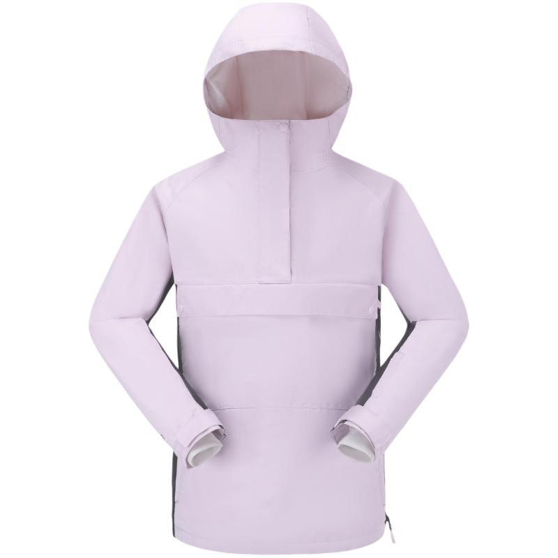 

DECATHLON Pullover Hooded Colour-Blocked Long-Sleeved Ski Suit Women s L светло-розовый