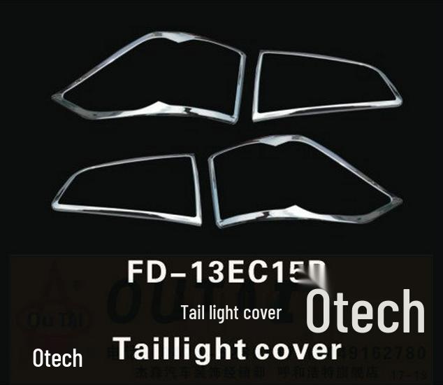 Ford Ecosport Headlight & Taillight Cover and Frame Stickers