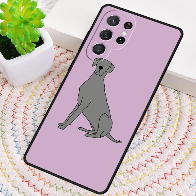Great Dane Dog Puppy Silicone Phone Case For Samsung Galaxy Note 10 Pro S26 S25 S24 S23 S22 S21 Plus S25Ultra Capa Cover