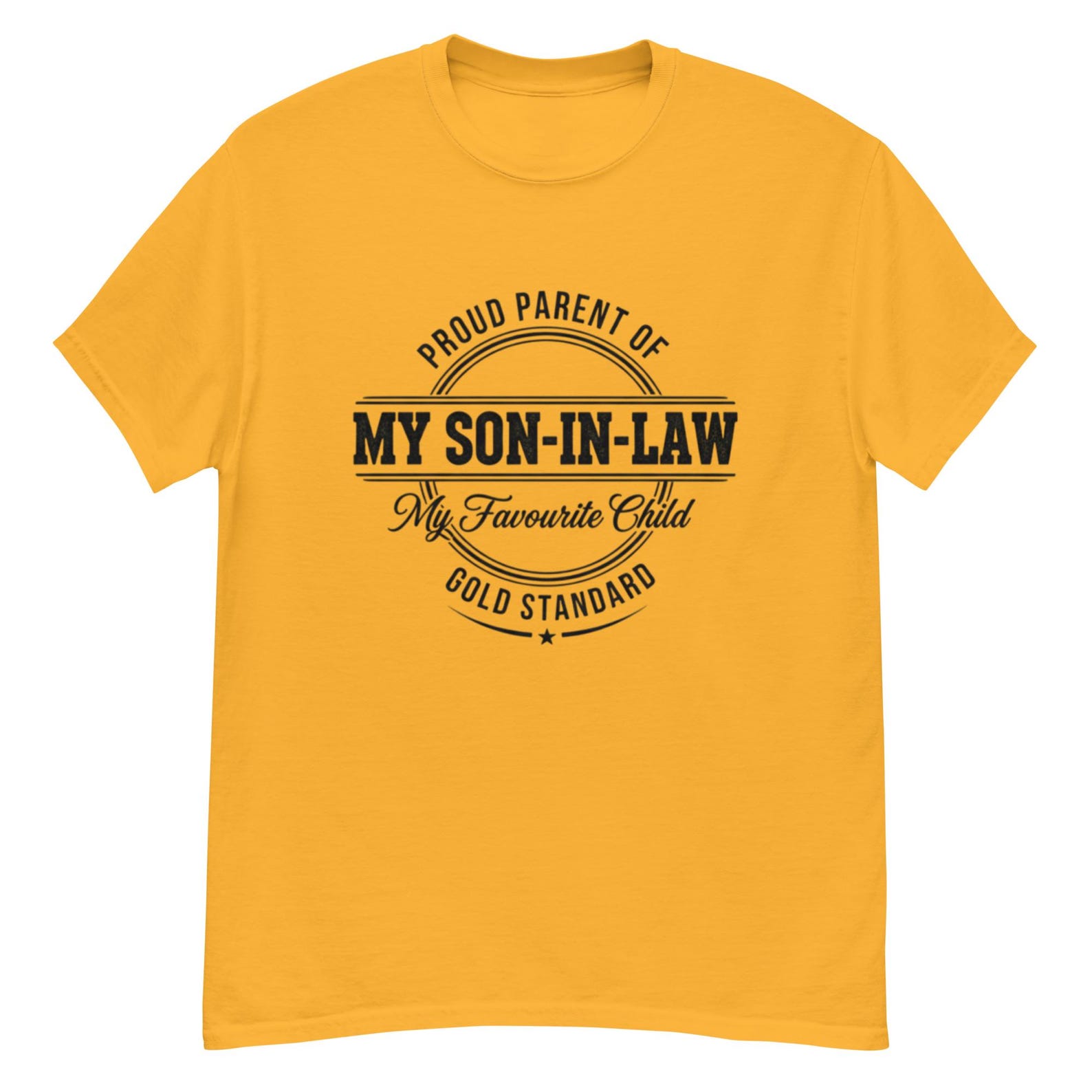 My Son-in-Law Is My Favourite Child T-Shirt | Funny In-Law Gift 2XL