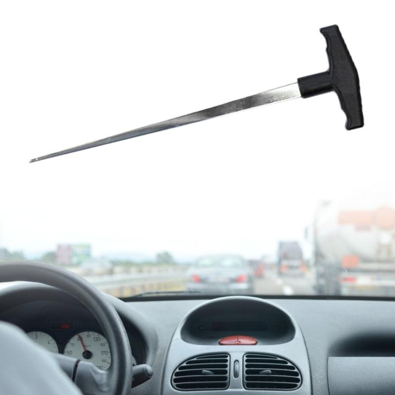 Windscreen Remover T Shaped Wire Windscreen Wire Feeder Professional Automotive Wind Glass Removal Tool Glass Remover