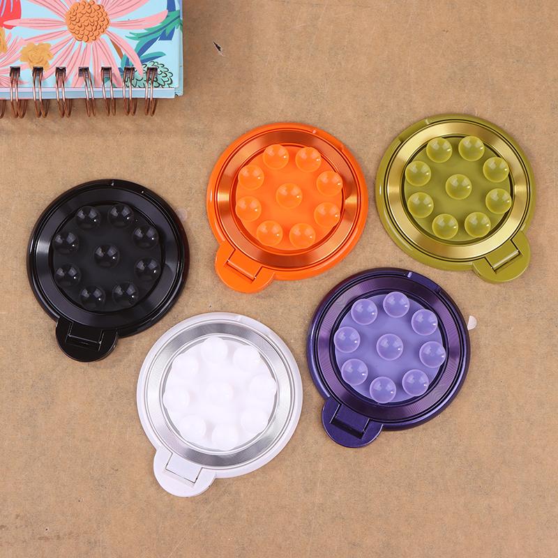 Anti-Slip Magnetic Suction Cup Phone Mount Ultra-Slim Silicone Phone Ring Holder With Strong Suction Cup Desktop & Car Mount