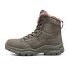 New autumn and winter velvet warm outdoor large size combat boots cotton boots high top snow boots