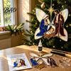 Relaxing Handcraft Gifts Christian Suncatcher DIY Kit, Stained Glass Style Religious Sun Catcher, Faith Themed Art Supplies Iridescent Hanging
