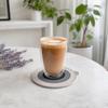 Cotton Rope Coaster, Color Block Heat Insulation Mat for Table, Thickened Potholder for Hot Dishes, Farmhouse Cup Mat