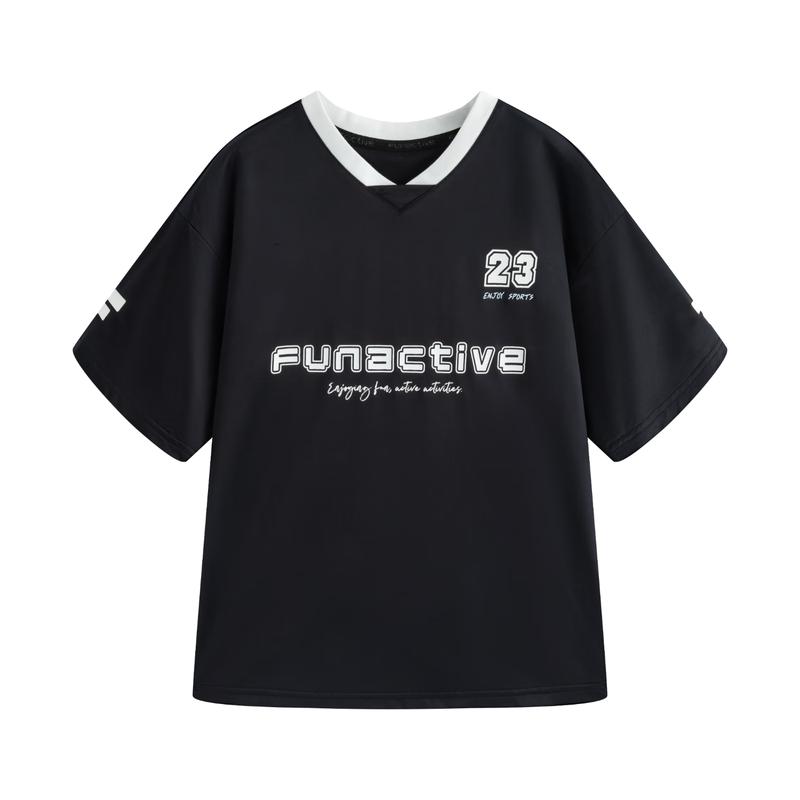 FUN ACTIVE Boys  Athletic Letter Cool-Touch T-Shirt 120