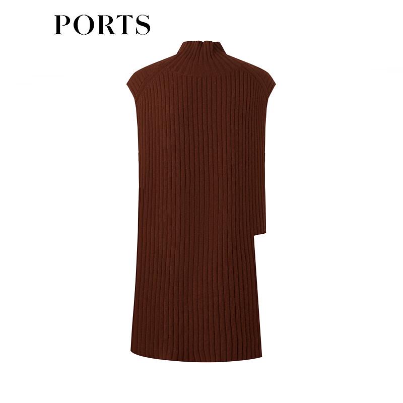 PORTS Women's Knitted Sleeveless High-Neck Pullover