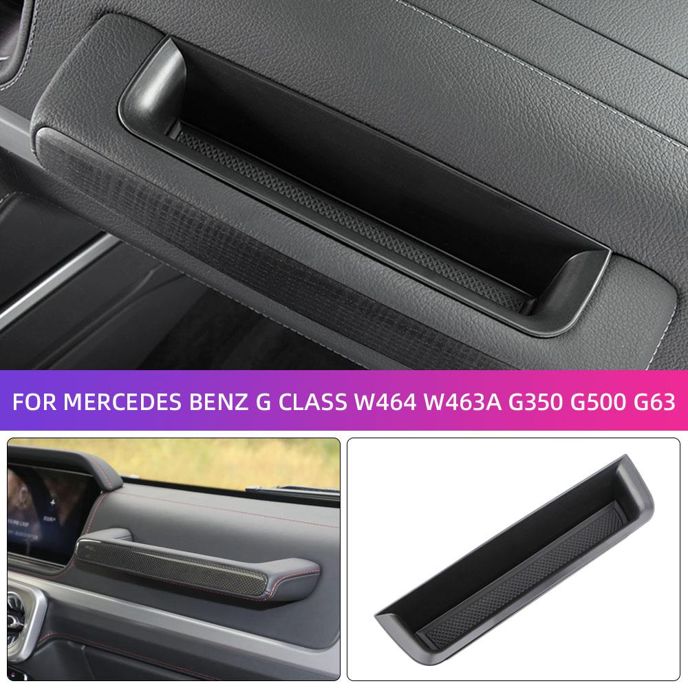 For Mercedes Benz G Class AMG W463A G350 G500 G63 2019-2025 Car Passenger Side Storage Box Holder Armrest Organizer