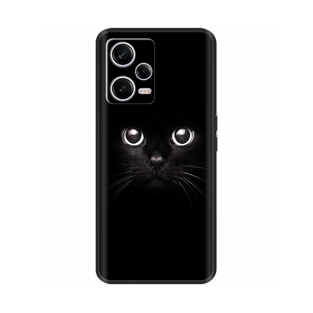 For Xiaomi Redmi Note 12 Pro 5G Case Note12 Cartoon Soft Silicone Back Cover For Redmi Note 12 Pro Note12 Pro Plus Phone Cases
