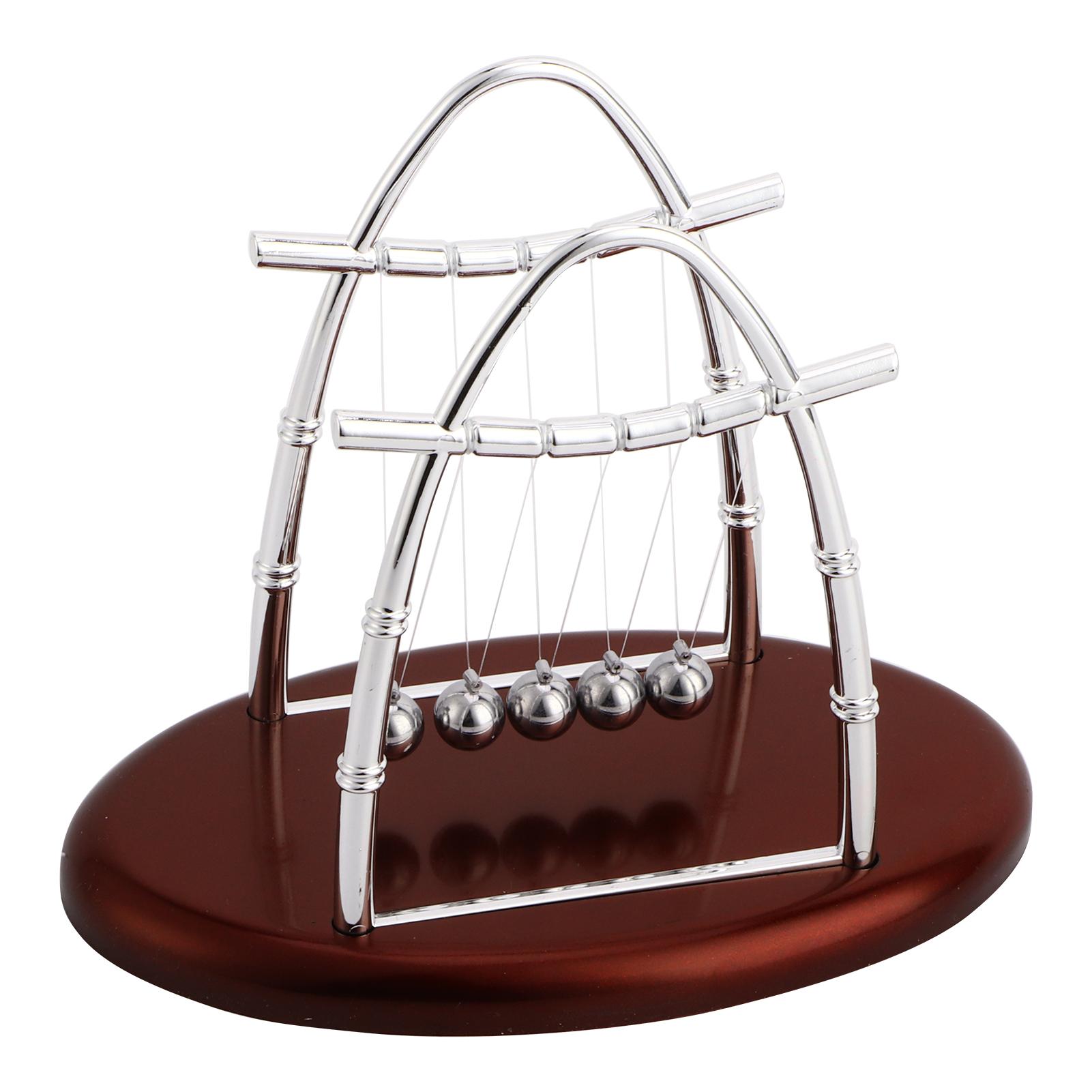 

Newton s Cradle Balance Steel Balls Physics Science Pendulum Ornaments Toy Desk