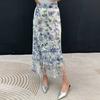 Plara Pleats Flower Tassel Skirt