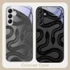 Black green king snake For Samsung A 20 30 22 23 24 25 26 31 32 33 34 35 42 50 51 52 53 54 55 56 70 71 72 73 glass phone case