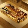 Wealth Protection High-end PhoneCase Electroplated Glass PhoneCase for Samsung Galaxy S26 S25 S24 S23 S22 S21 FE,Ultra,Plus