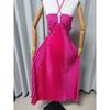 Women's Summer New Skirt Solid Color Tube Top Sleeveless Suspender Dress Slim Fit Solid Color Long Dress Women