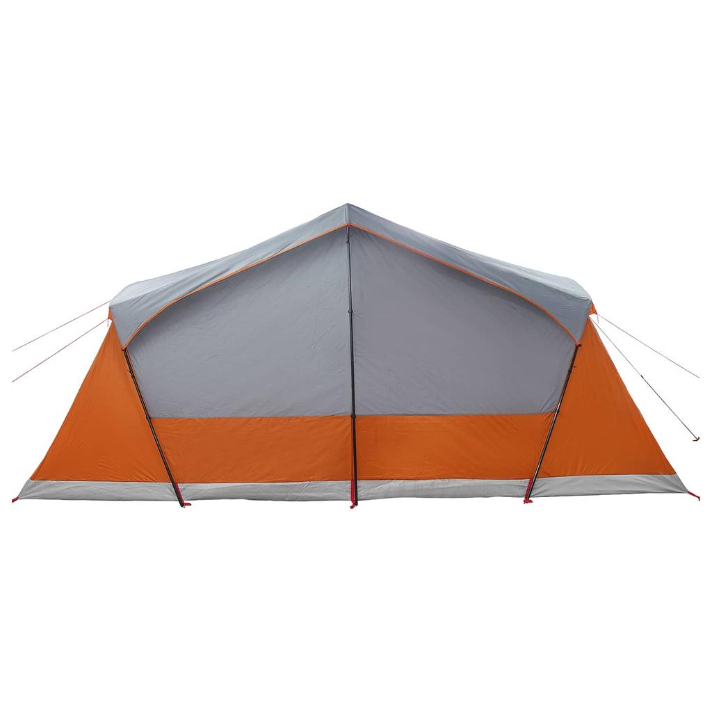 Cabin Tent with Roof Gray and Orange 480 x 273 x 205 cm