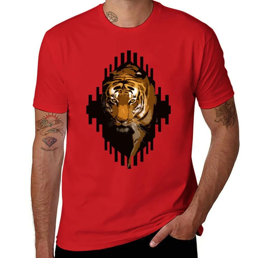 Sumatran Tiger T-Shirt designer shirts rapper graphic tees mens plain t shirts