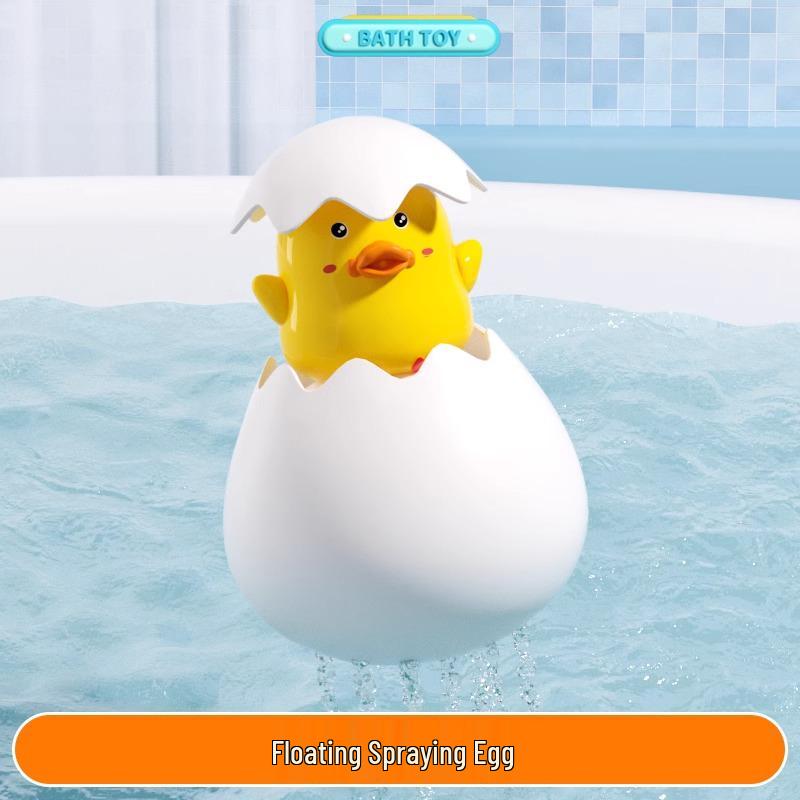 Internet Famous Little Yellow Duck Wind-Up Bath Toy for Kids